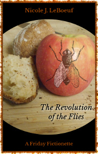 Cover art incorporates public domain clip art with original photography by the author, whose kitchen, alas, consists mainly of fly attractants.