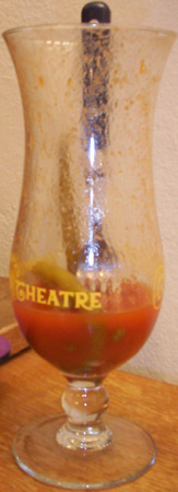 I stirs me Bloody Mary with a fork, yar! I stirs me Bloody Mary with a fork, yar!
