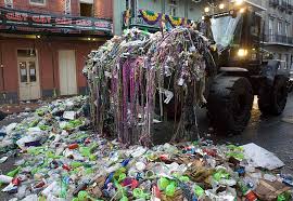 The unsung heroes of Mardi Gras, and the mountains of waste they have to clear. The unsung heroes of Mardi Gras, and the mountains of waste they have to clear.