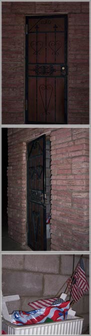 The door opens at midnight.... spooky! The door opens at midnight.... spooky!